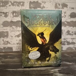 PERCY JACKSON & the Olympians Series RICK RIORDAN 5 Book Paperback Box Set *Read